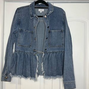 Mud Pie Denim Banks Jacket